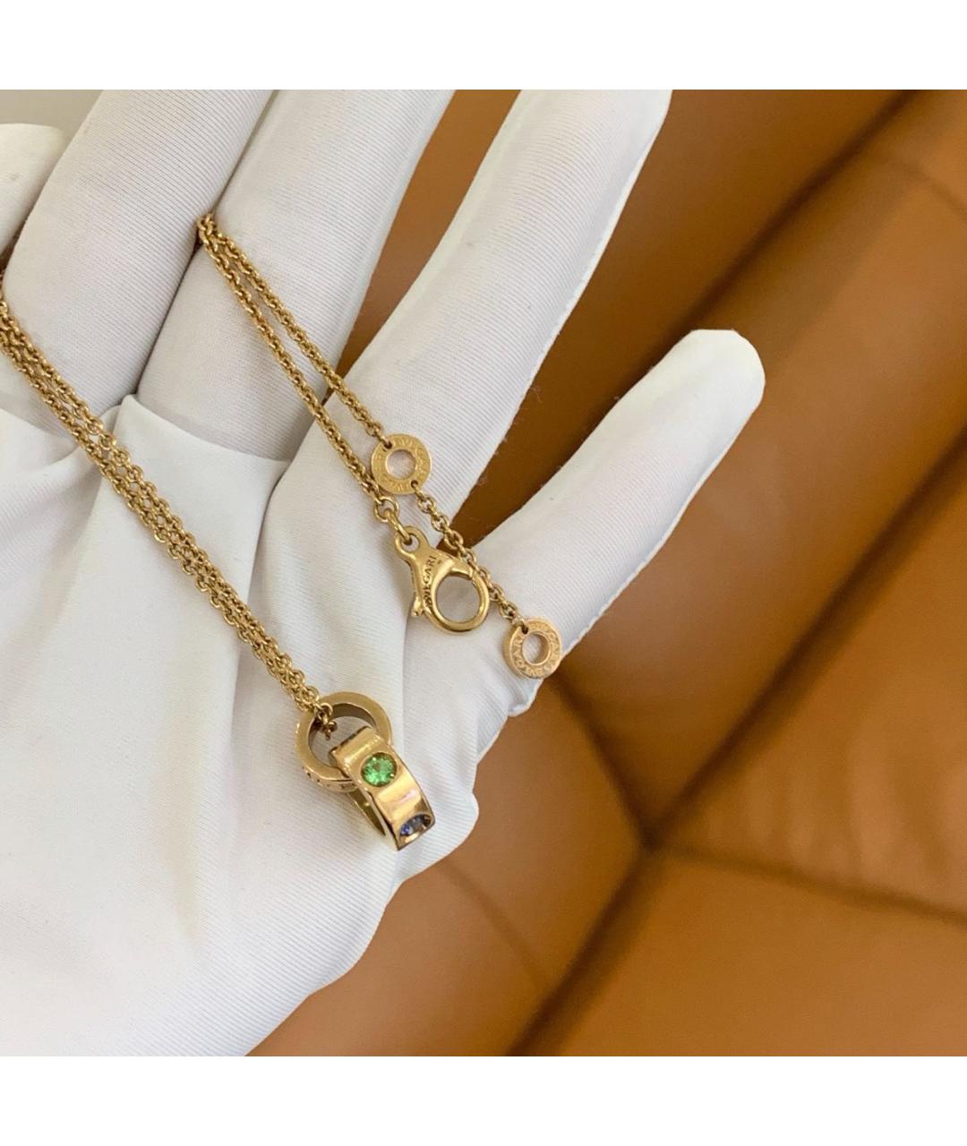 BVLGARI Розовая подвеска из розового золота, фото 6