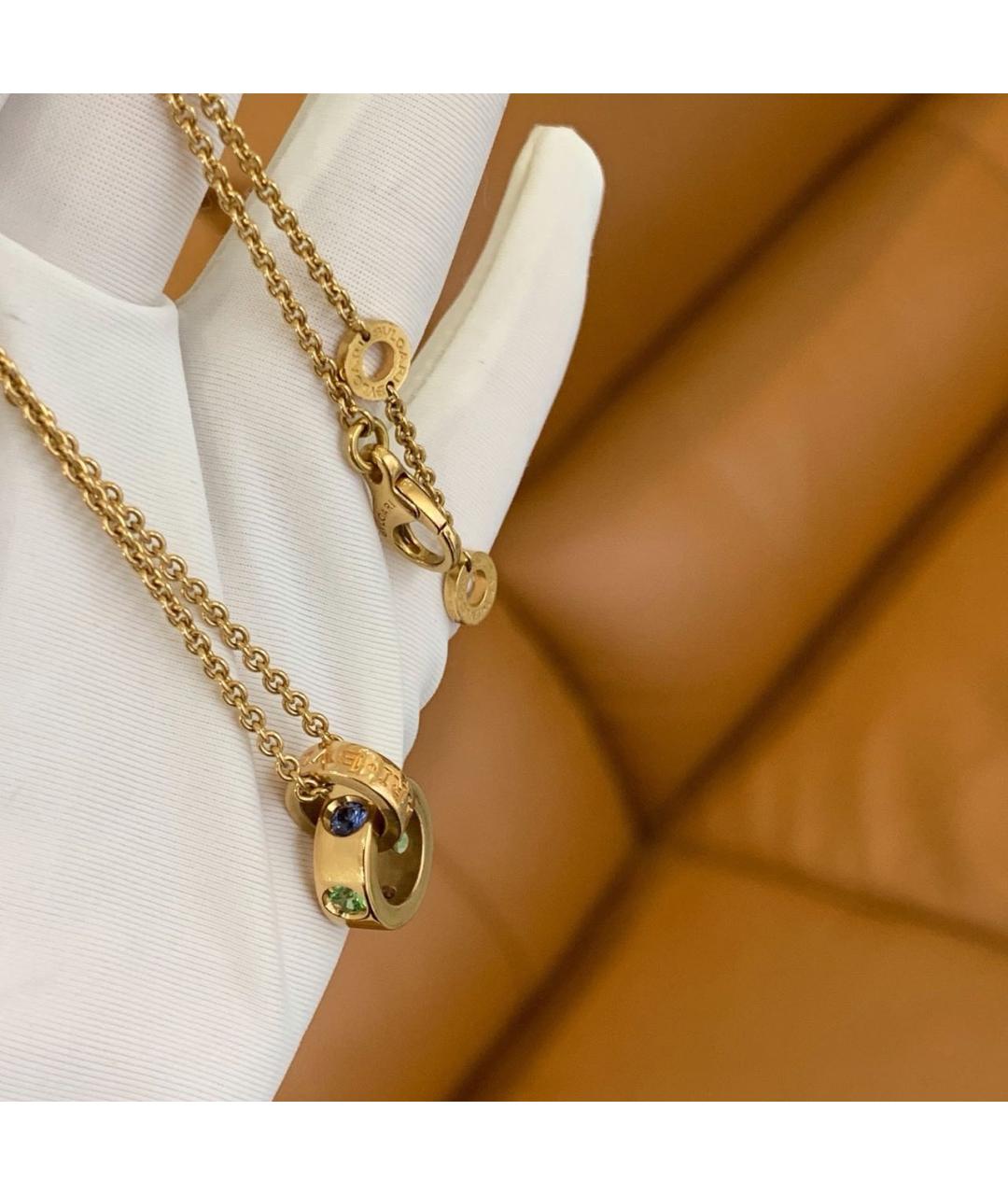 BVLGARI Розовая подвеска из розового золота, фото 2