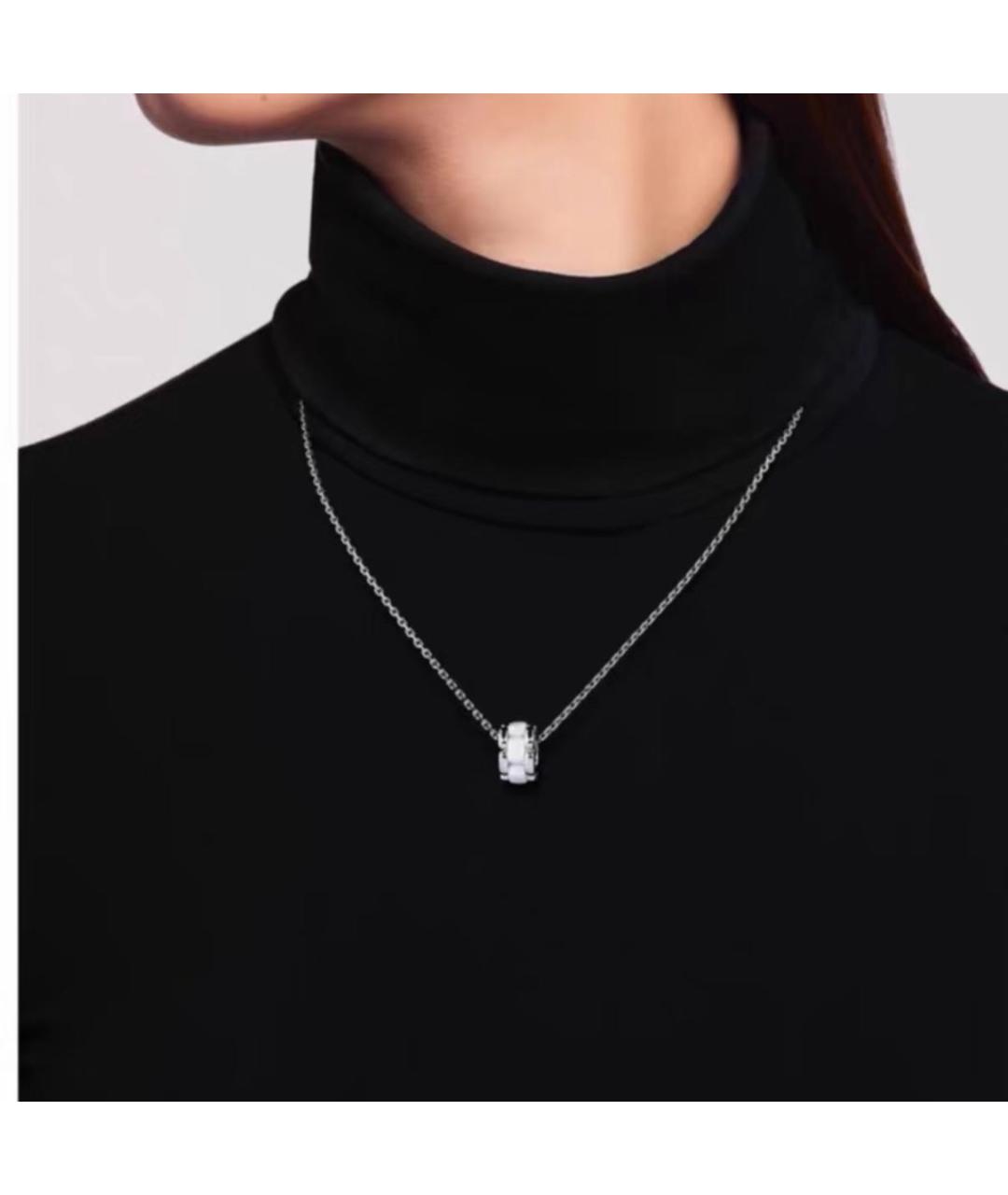 CHANEL Белое колье из белого золота, фото 6