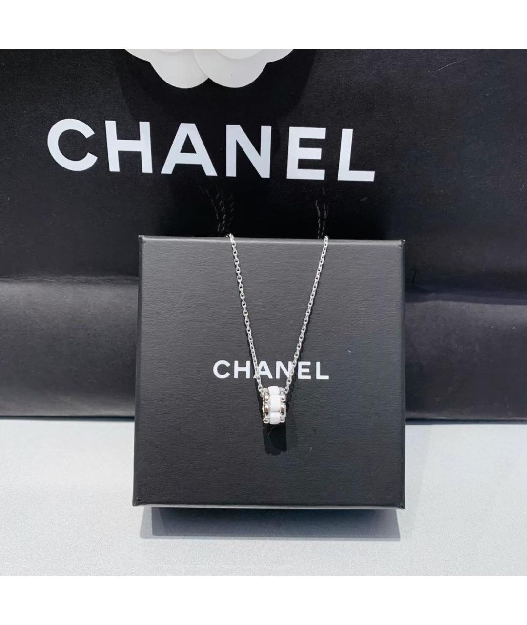 CHANEL Белое колье из белого золота, фото 2