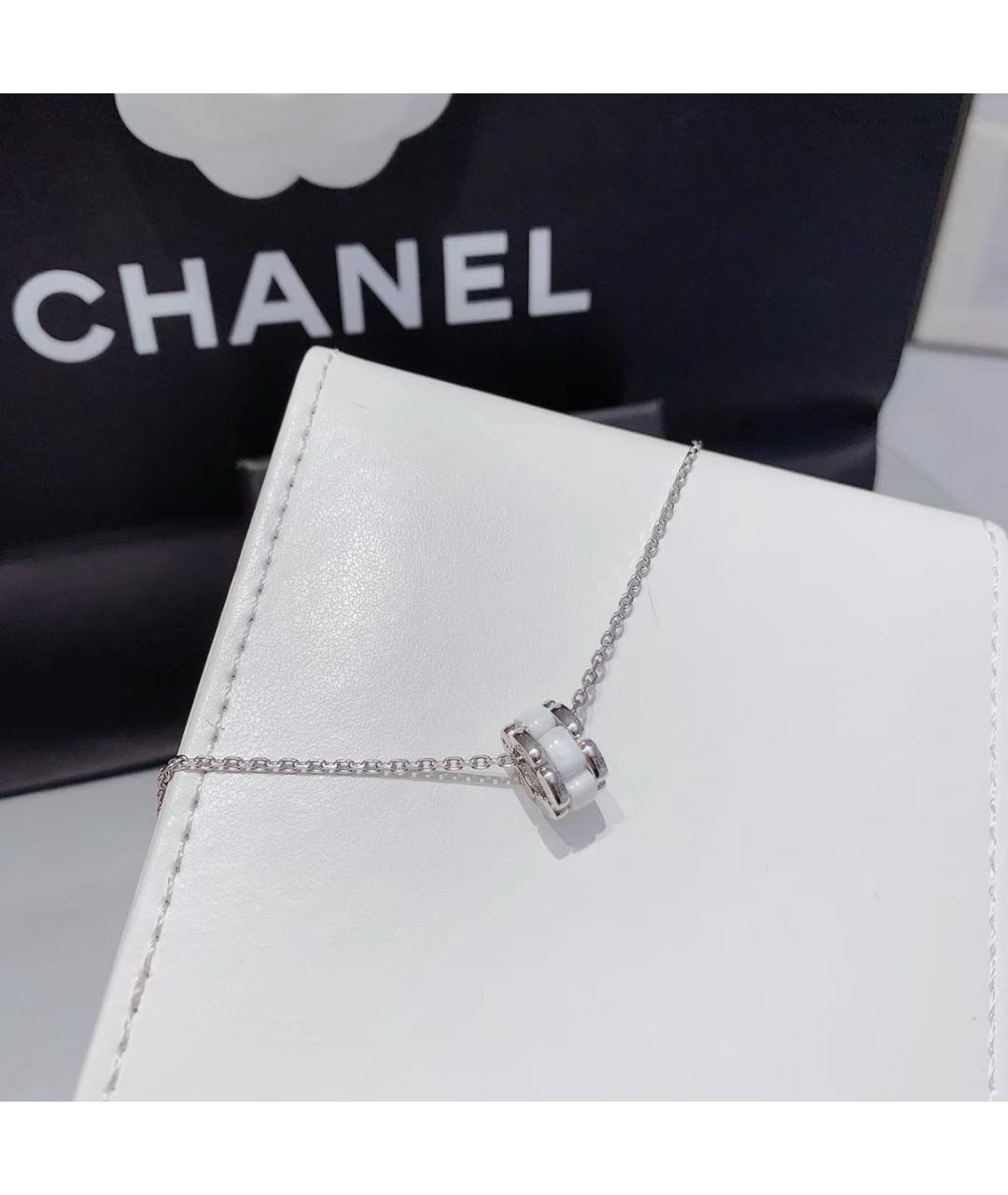 CHANEL Белое колье из белого золота, фото 4