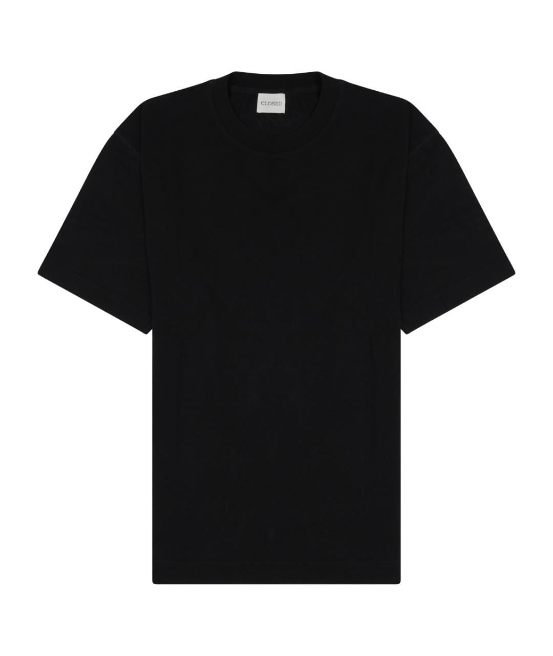 CLOSED Черная хлопковая футболка, фото 1
