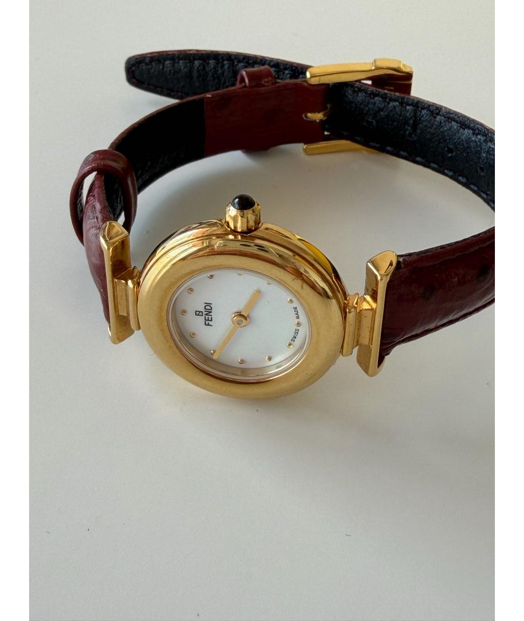 FENDI Золотые часы, фото 2