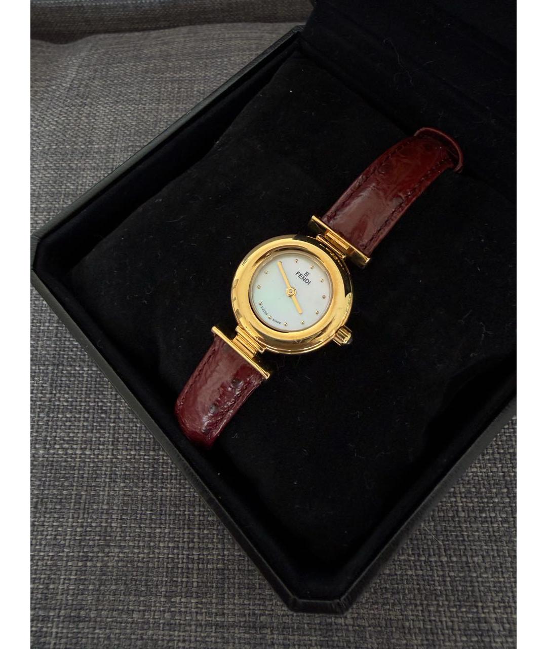 FENDI Золотые часы, фото 5