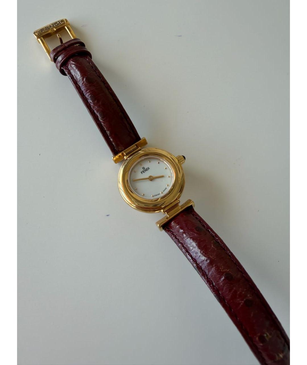 FENDI Золотые часы, фото 9