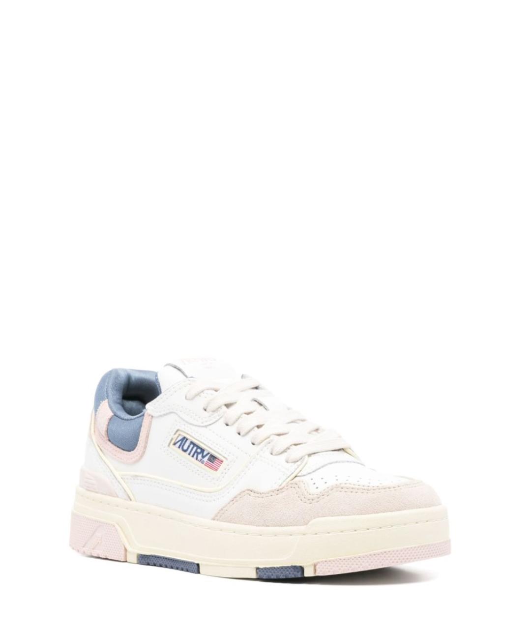 AUTRY Белые кожаные кеды, фото 2