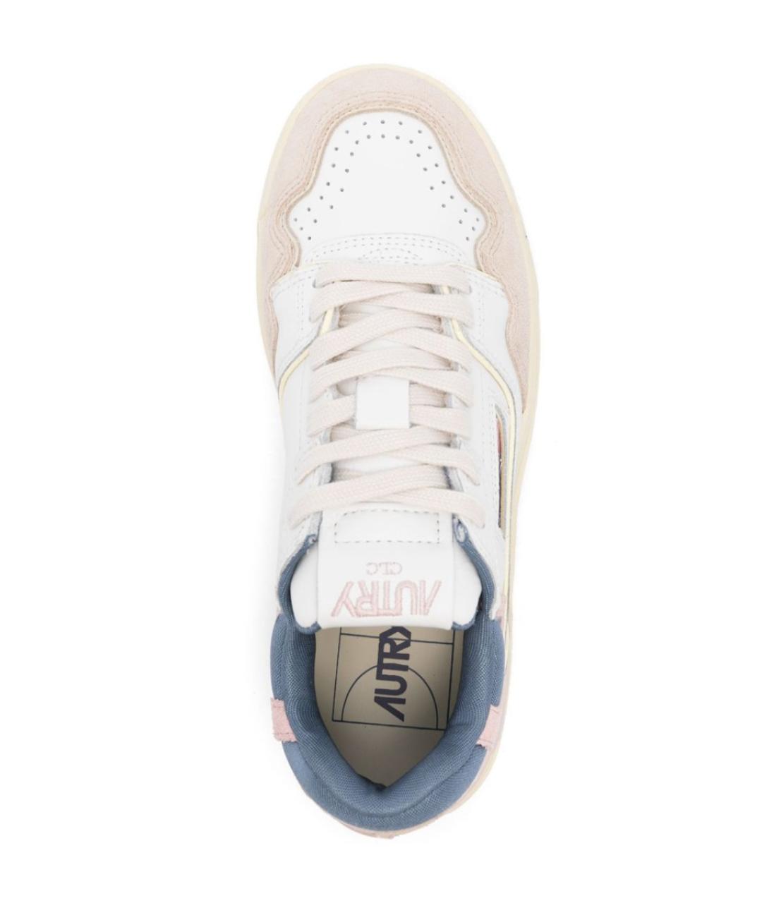 AUTRY Белые кожаные кеды, фото 4