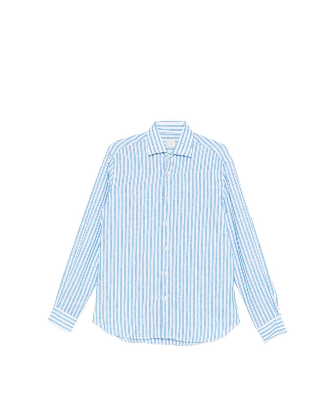 120% LINO Мульти льняная кэжуал рубашка, фото 1