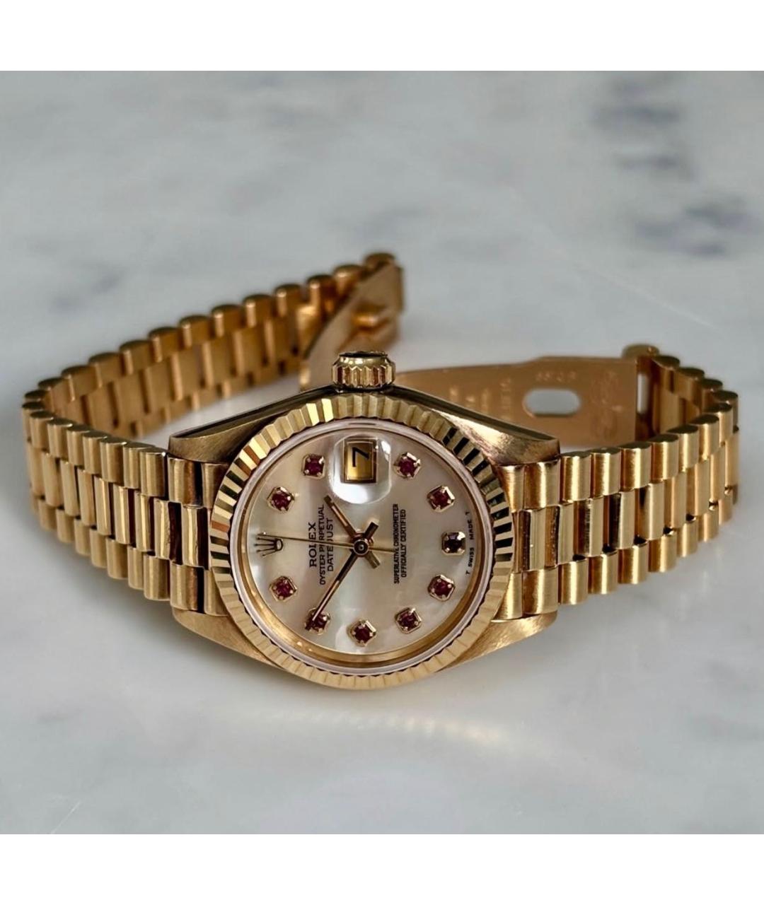 ROLEX Золотые часы из желтого золота, фото 2