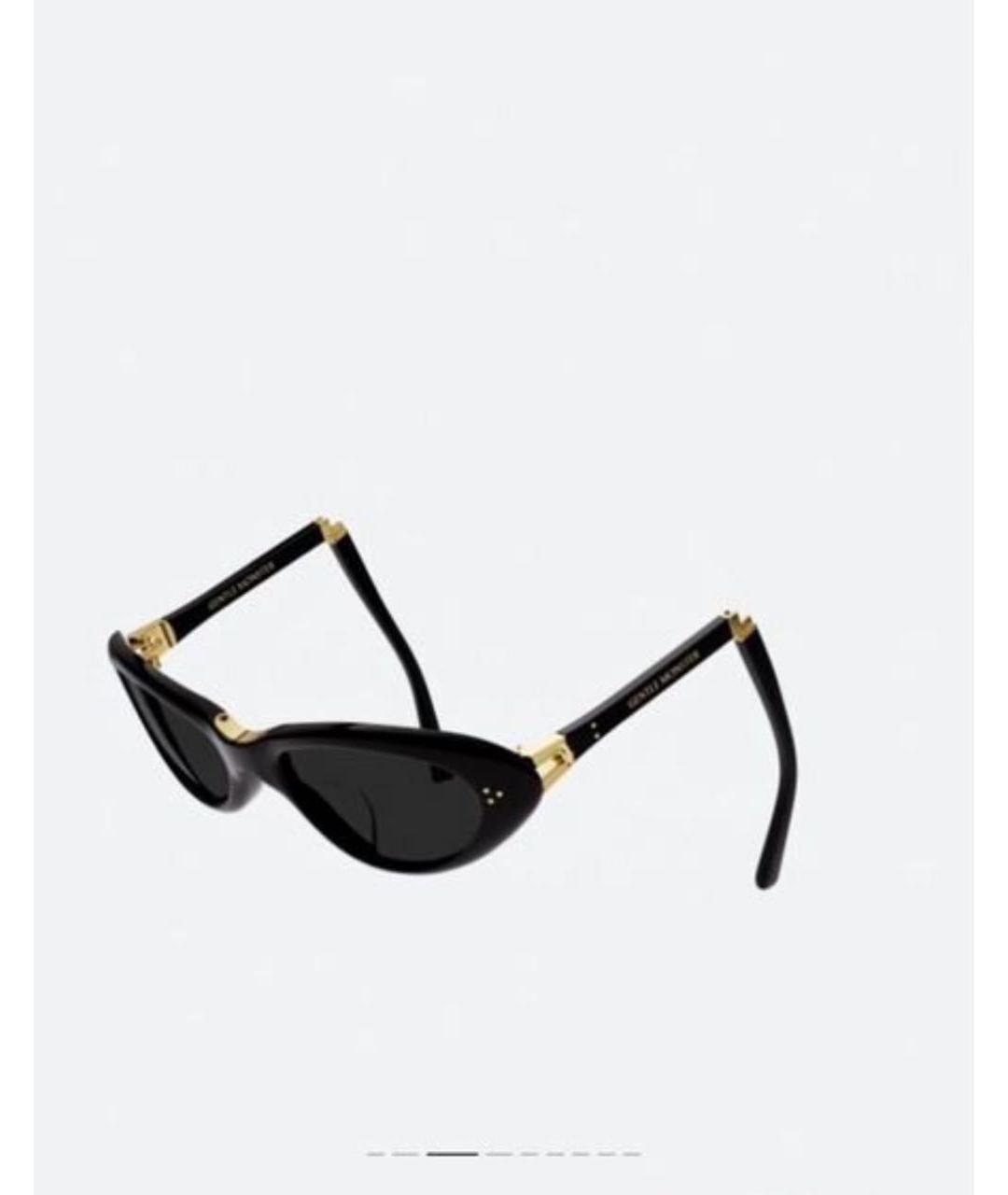 GENTLE MONSTER Черные пластиковые солнцезащитные очки, фото 3