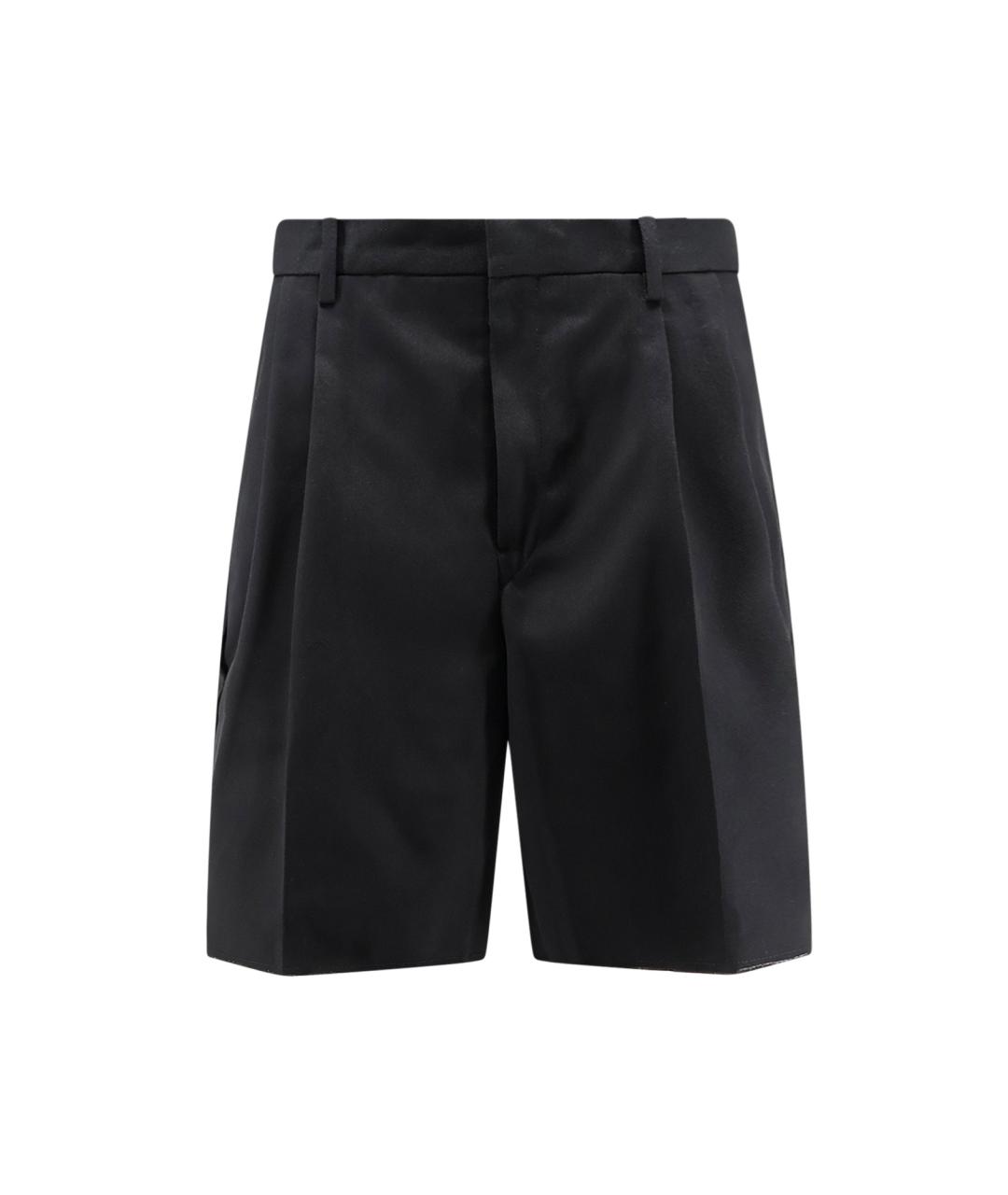MAISON MARGIELA Черные полиэстеровые шорты, фото 1