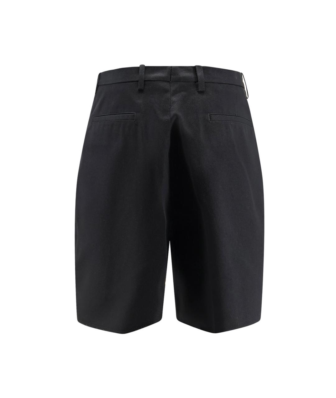 MAISON MARGIELA Черные полиэстеровые шорты, фото 2