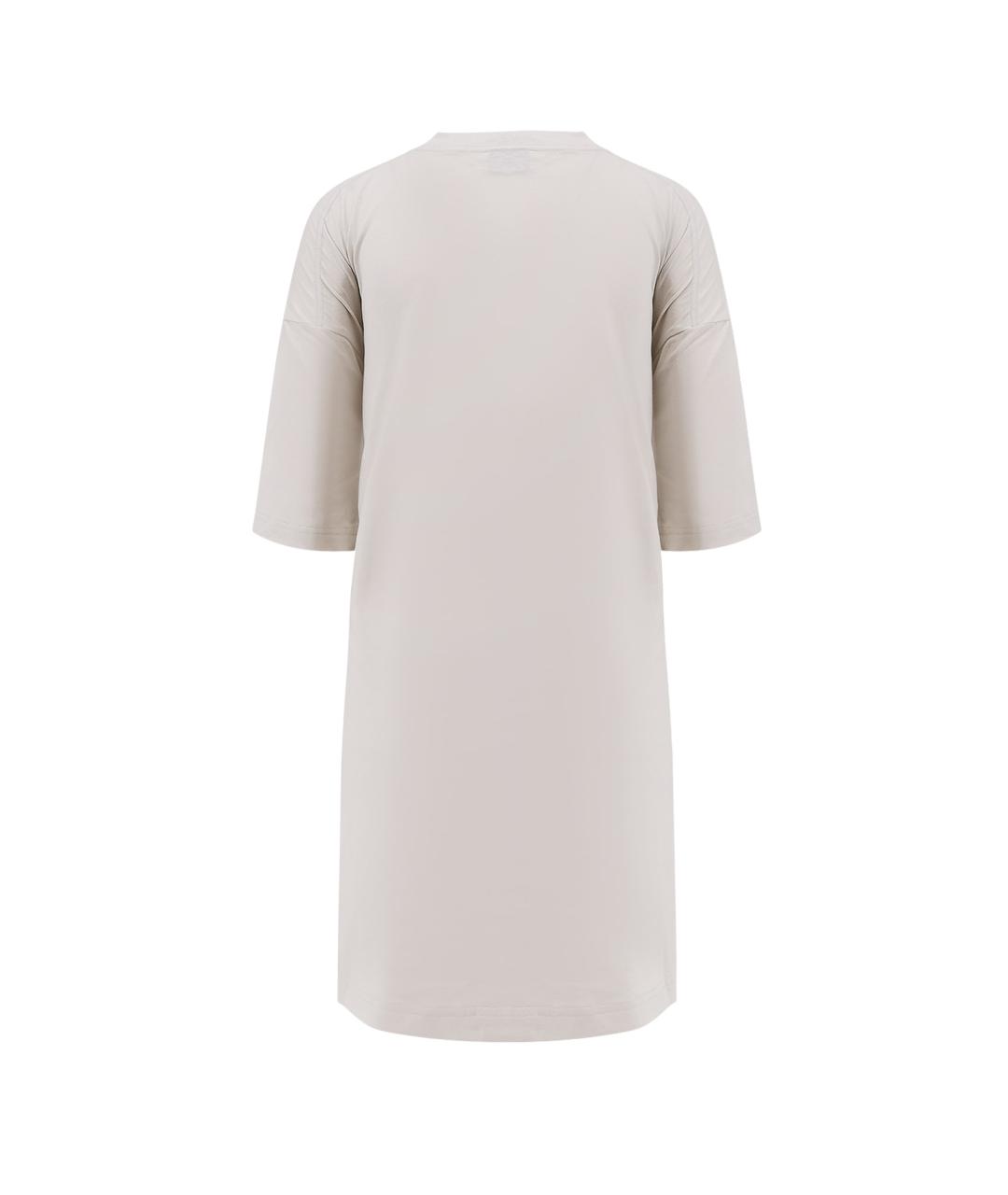 BALENCIAGA Белое хлопковое повседневное платье, фото 2