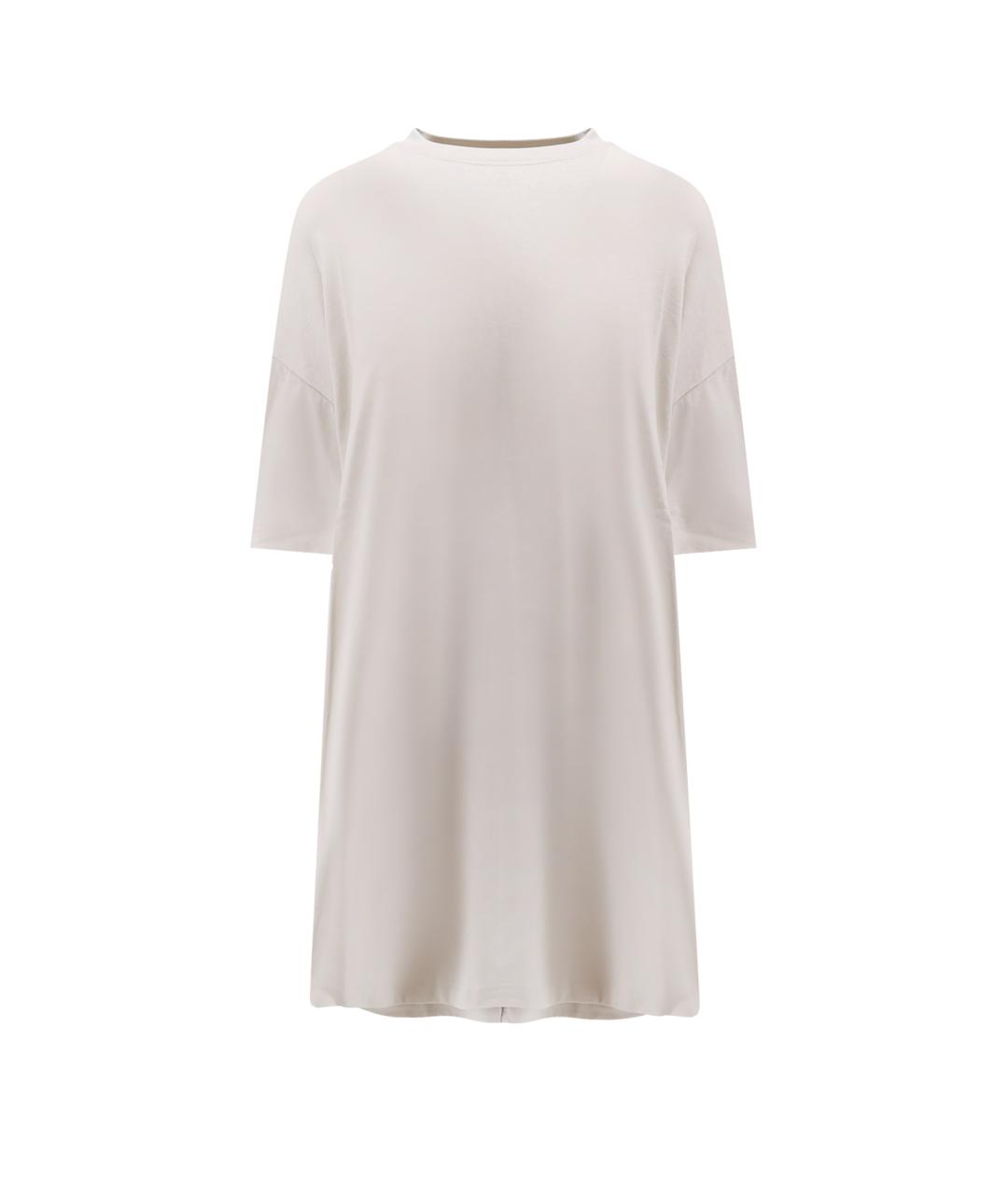 BALENCIAGA Белое хлопковое повседневное платье, фото 1