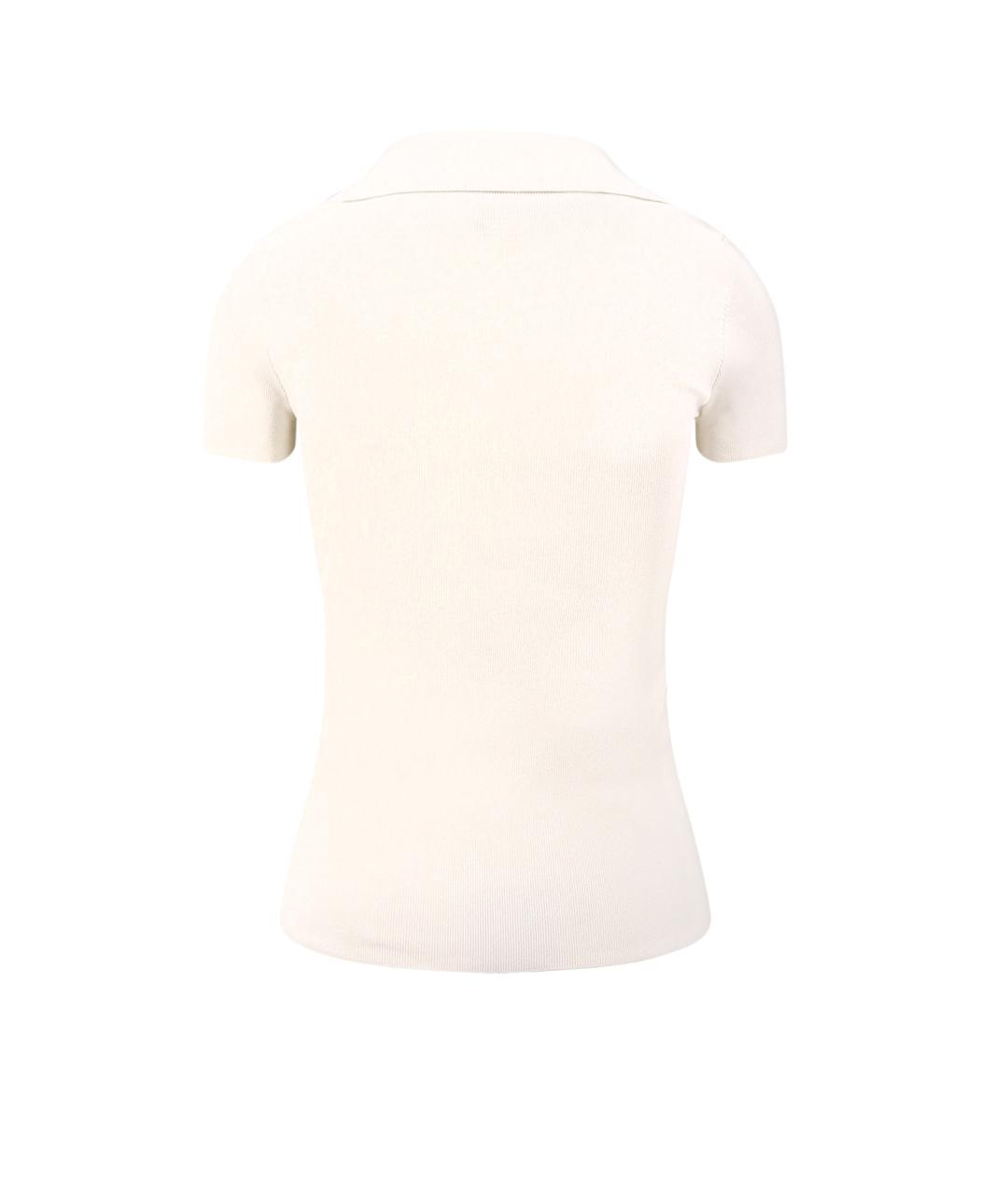 BALENCIAGA Белая футболка, фото 2