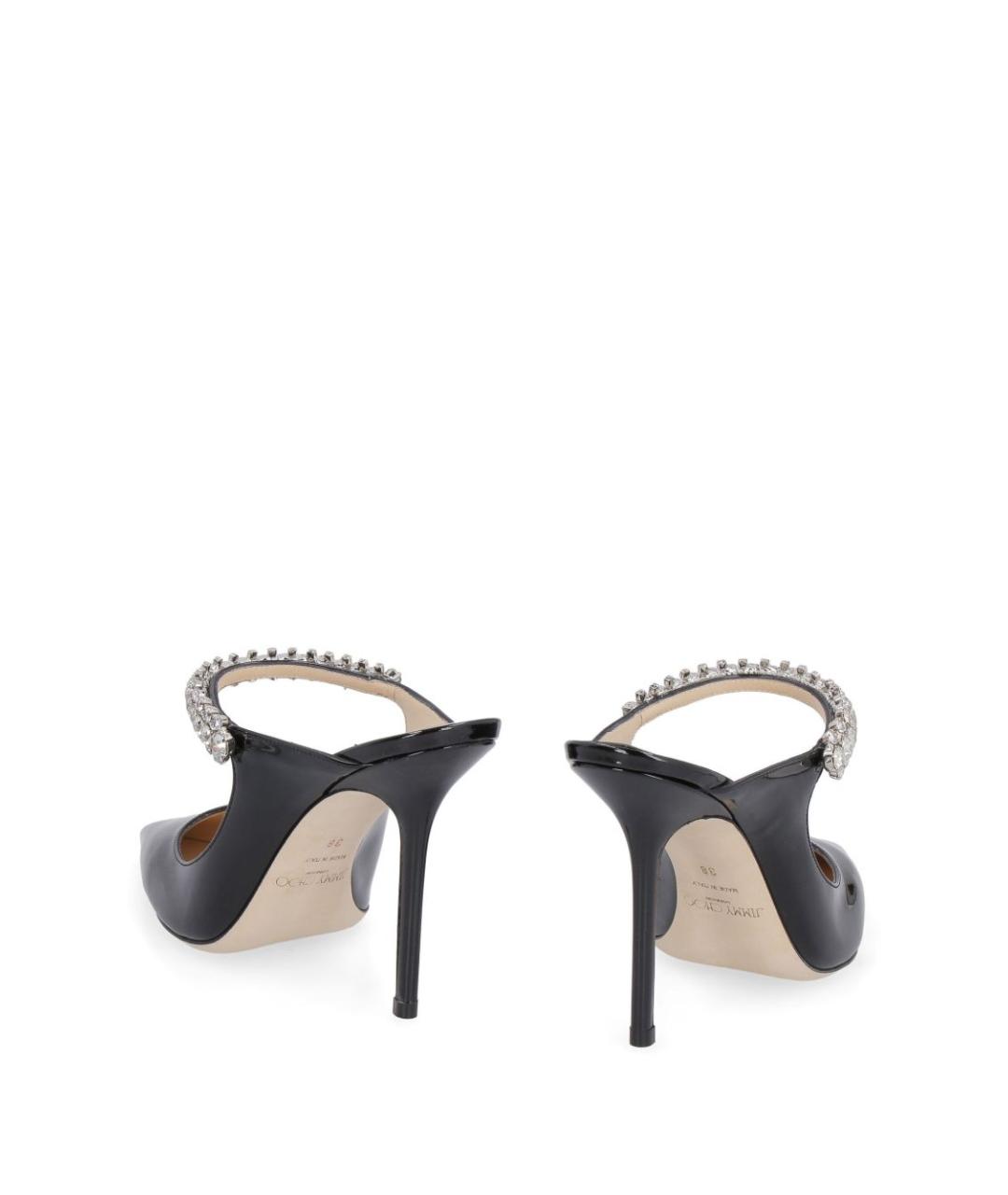 JIMMY CHOO Черные кожаные туфли, фото 4