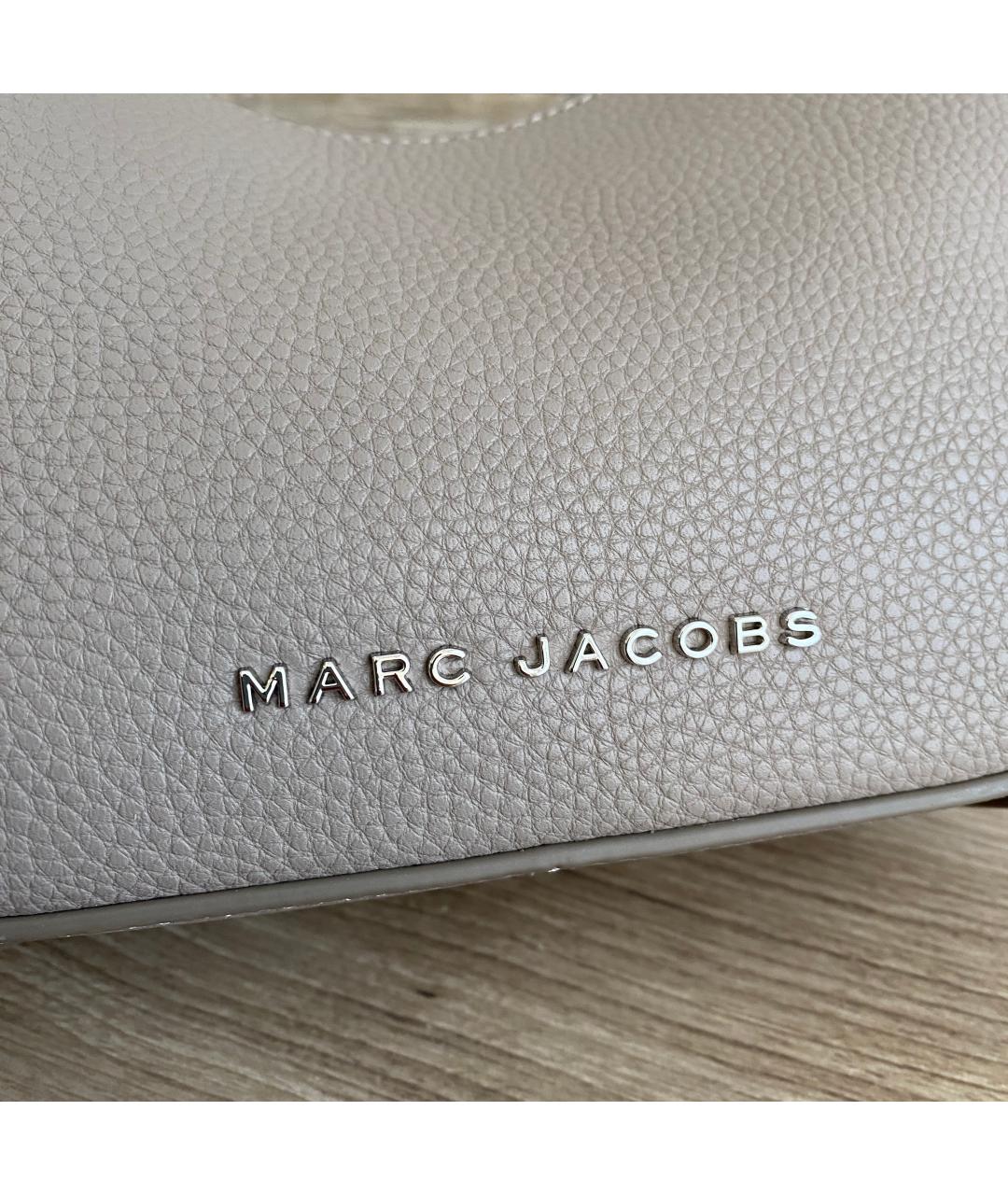 MARC JACOBS Серая кожаная сумка через плечо, фото 8