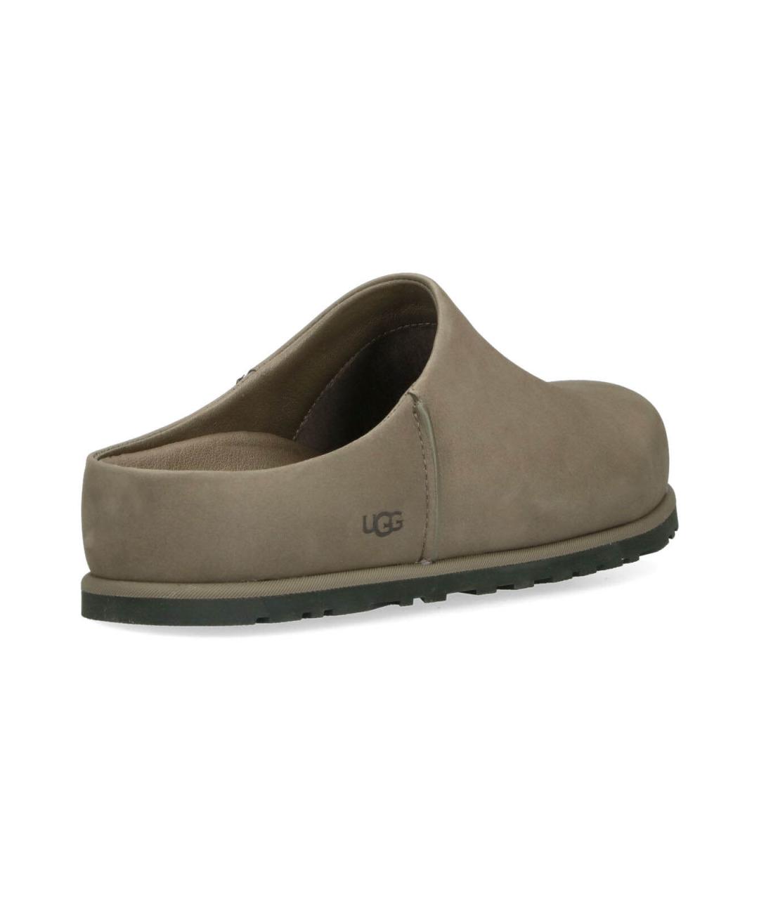 UGG AUSTRALIA Зеленые замшевые сандалии, фото 4