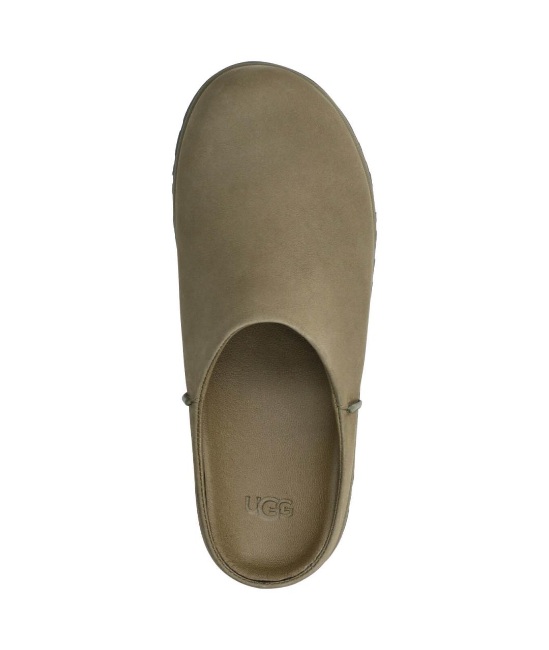 UGG AUSTRALIA Зеленые замшевые сандалии, фото 5