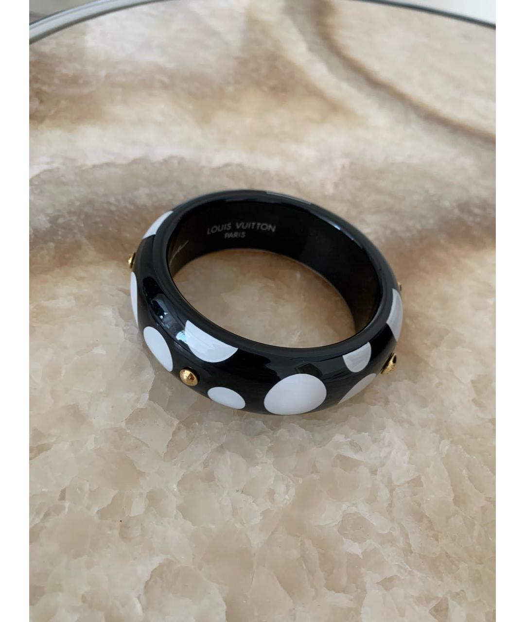 LOUIS VUITTON Черный браслет, фото 7