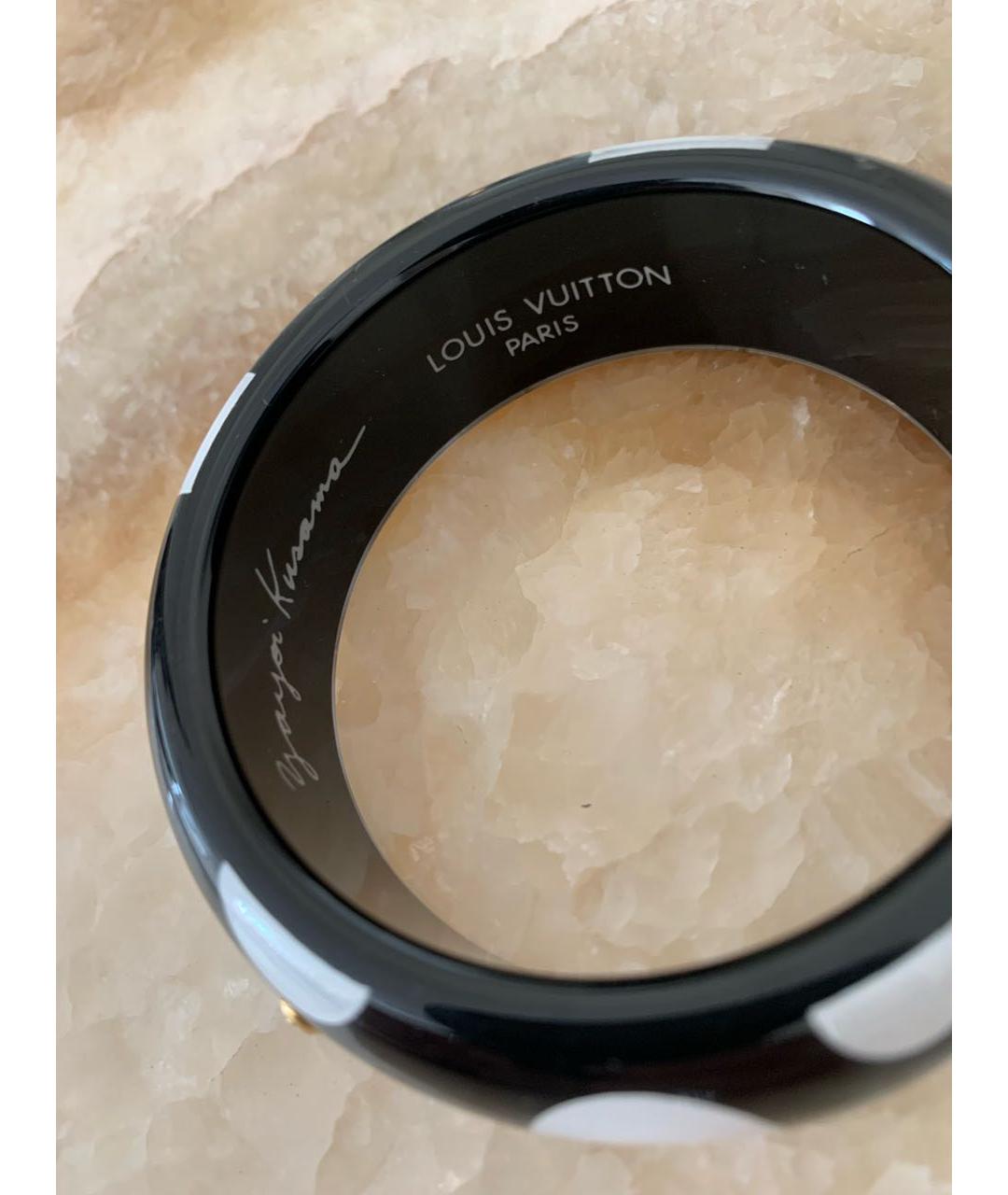 LOUIS VUITTON Черный браслет, фото 4