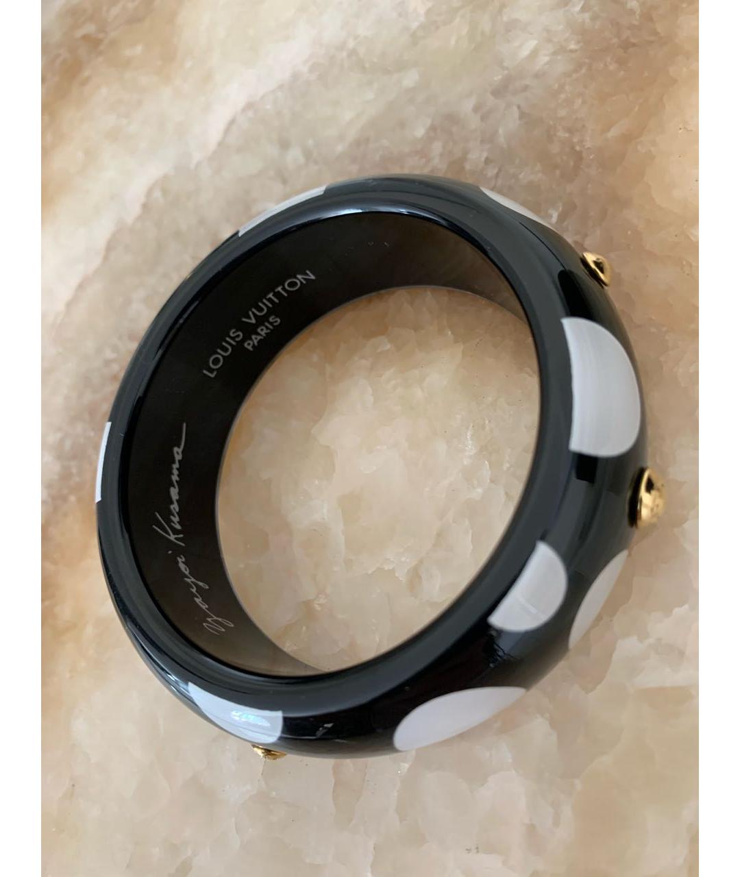 LOUIS VUITTON Черный браслет, фото 8