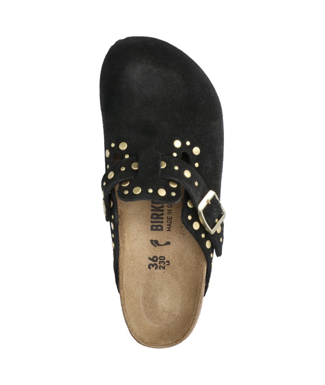 BIRKENSTOCK Черные замшевые сандалии, фото 5