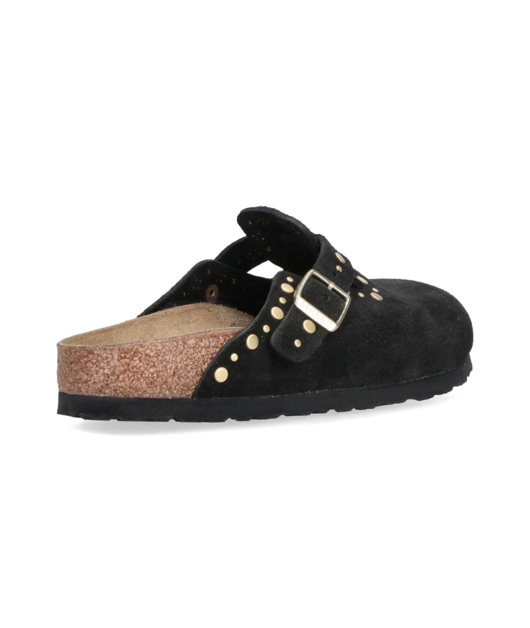 BIRKENSTOCK Черные замшевые сандалии, фото 4