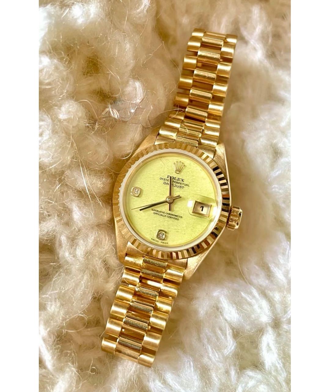 ROLEX Золотые часы из желтого золота, фото 3