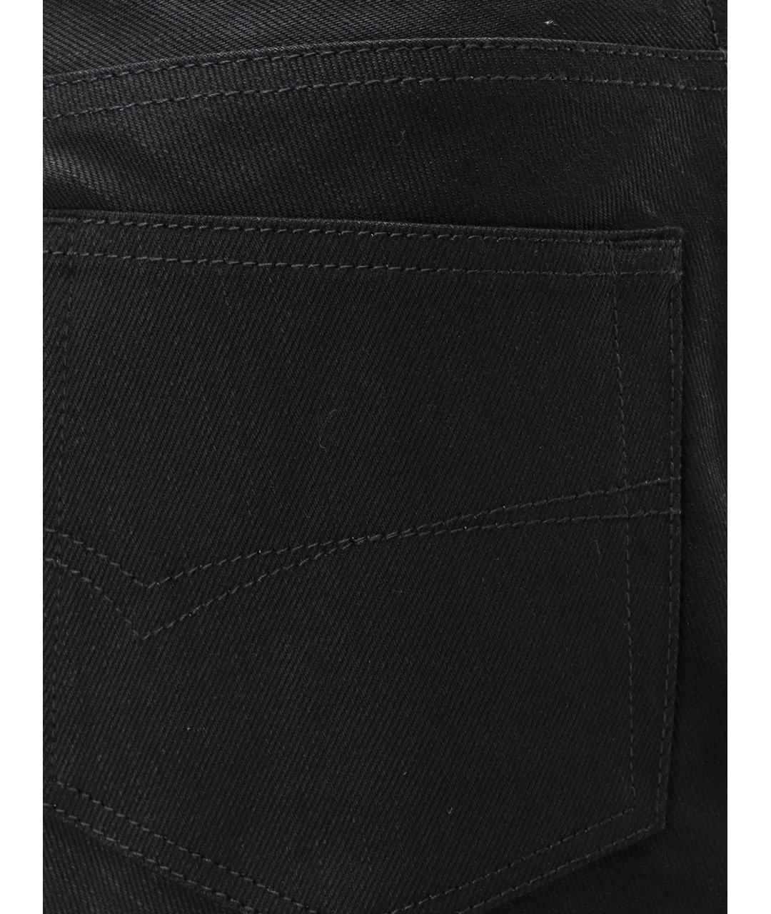 BALENCIAGA Черная хлопковая юбка миди, фото 3