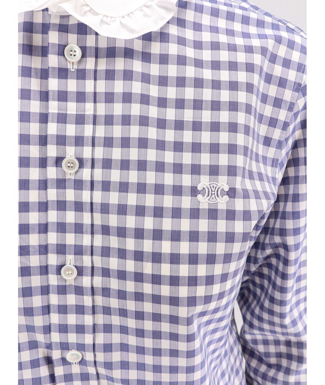 CELINE Мульти хлопковая рубашка, фото 3