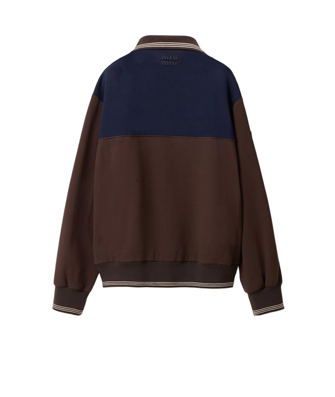 MIU MIU Мульти вискозный джемпер / свитер, фото 2