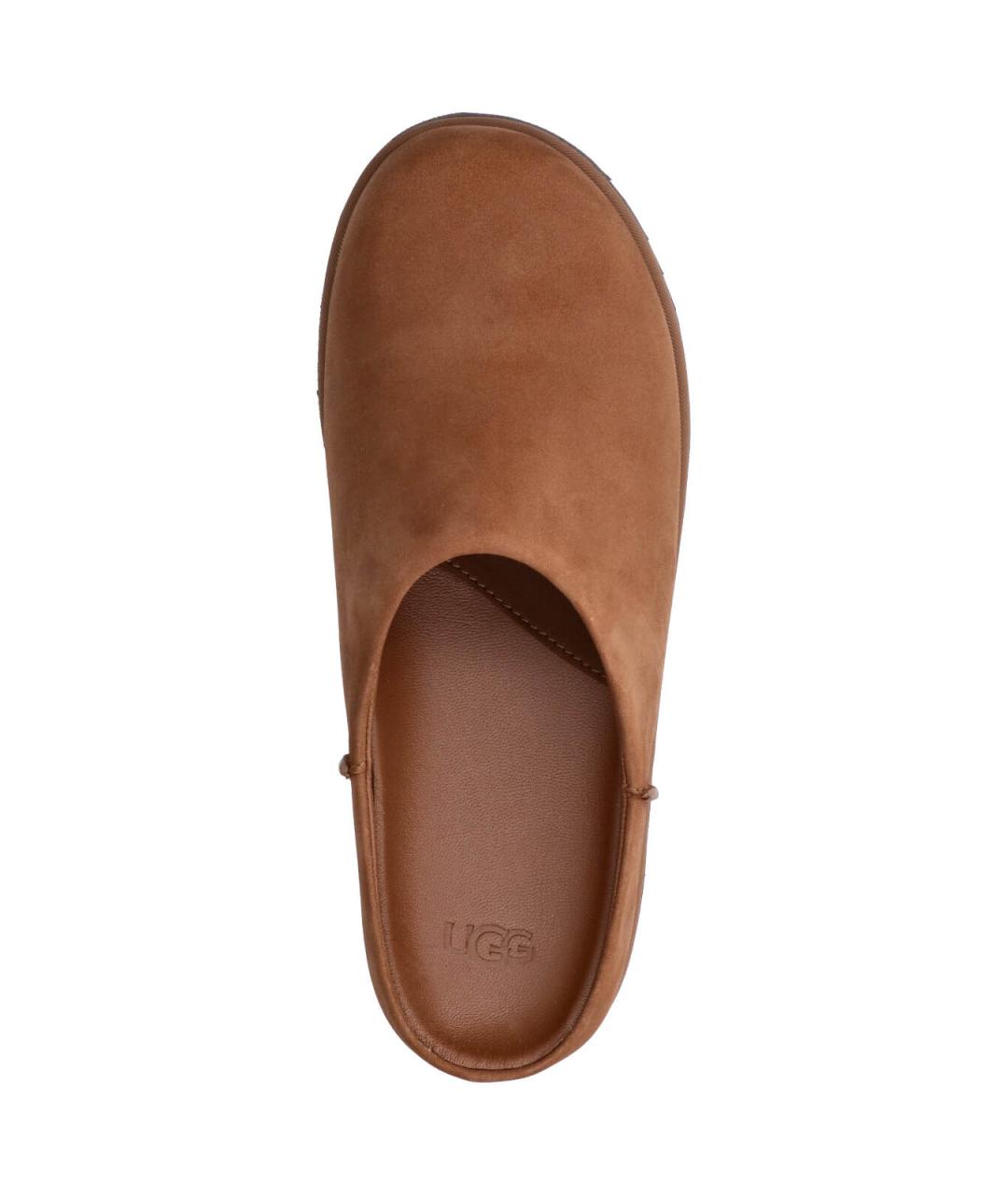 UGG AUSTRALIA Коричневые замшевые мюли, фото 5