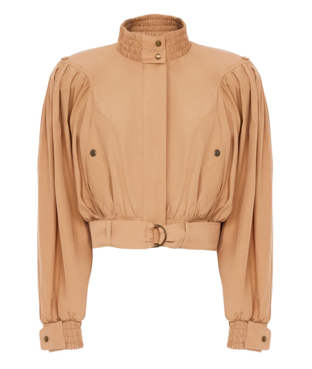 CHLOE Бежевая хлопковая куртка, фото 1