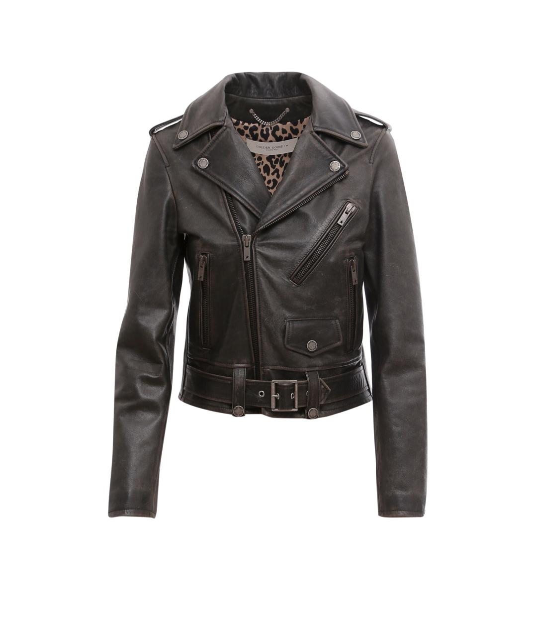 GOLDEN GOOSE DELUXE BRAND Черная полиэстеровая куртка, фото 1