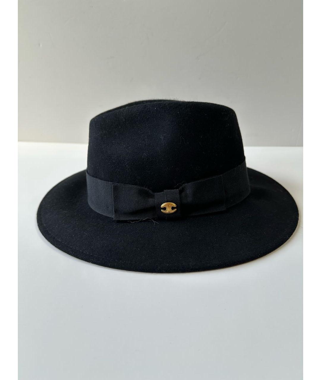 JUST CAVALLI Черная шерстяная шляпа, фото 7