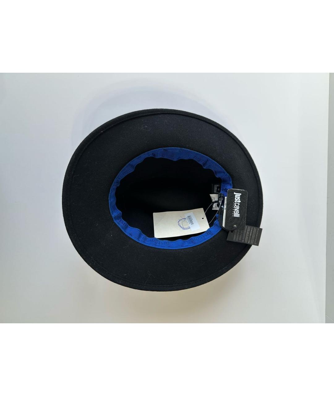 JUST CAVALLI Черная шерстяная шляпа, фото 6