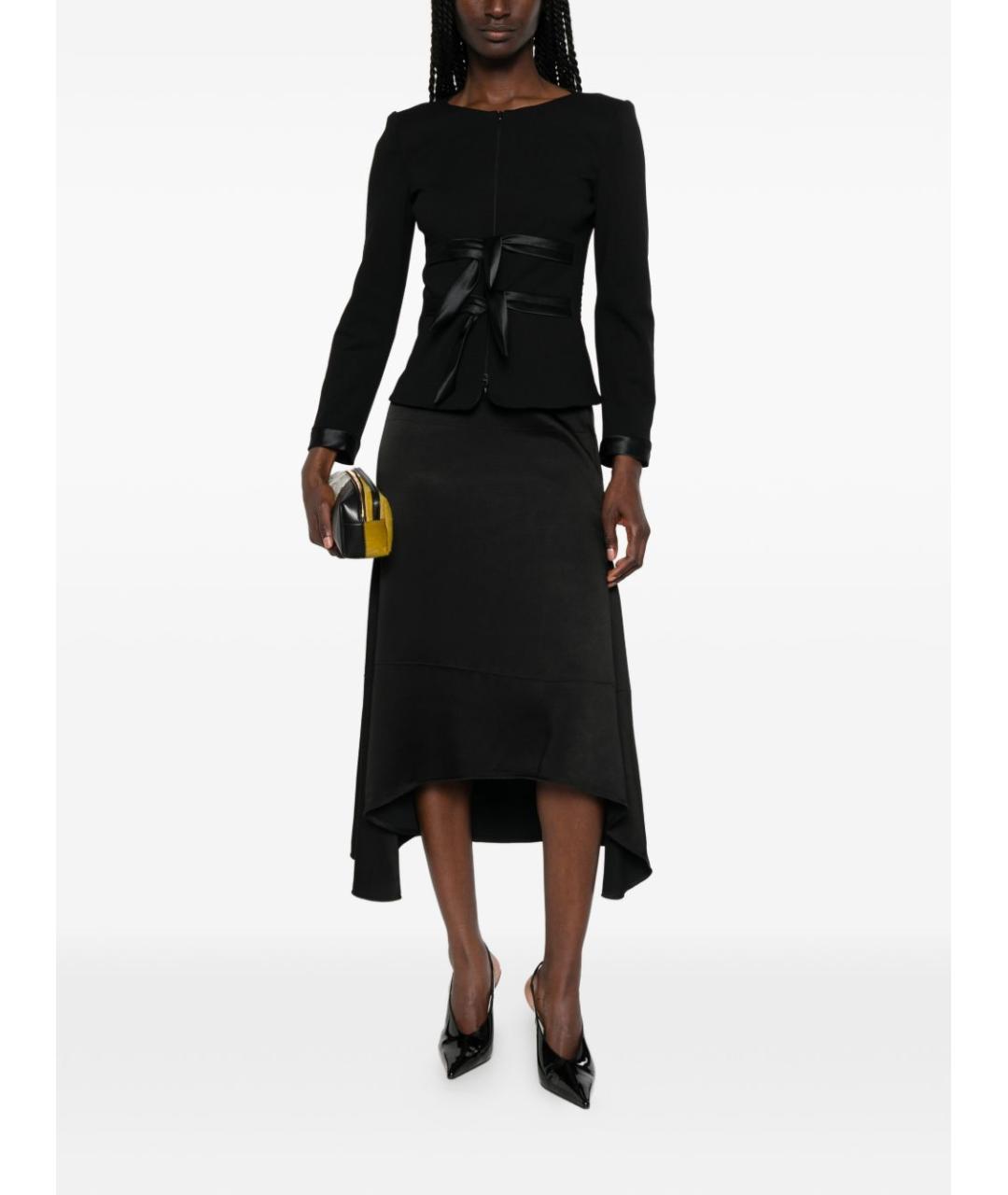 EMPORIO ARMANI Черная полиамидовая куртка, фото 5