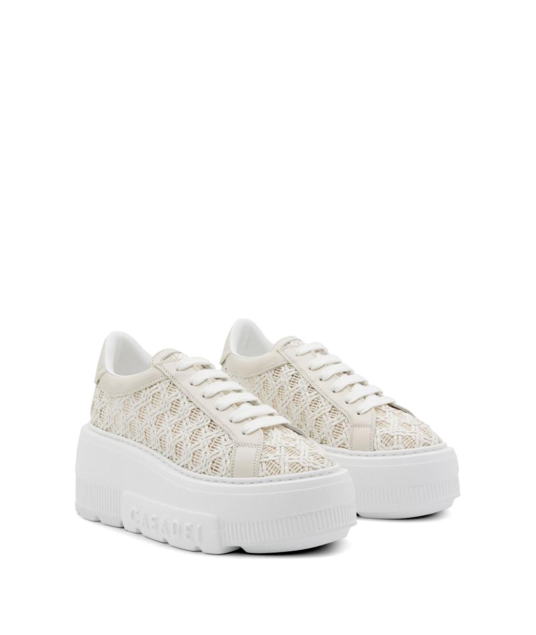CASADEI Кожаные кроссовки, фото 2