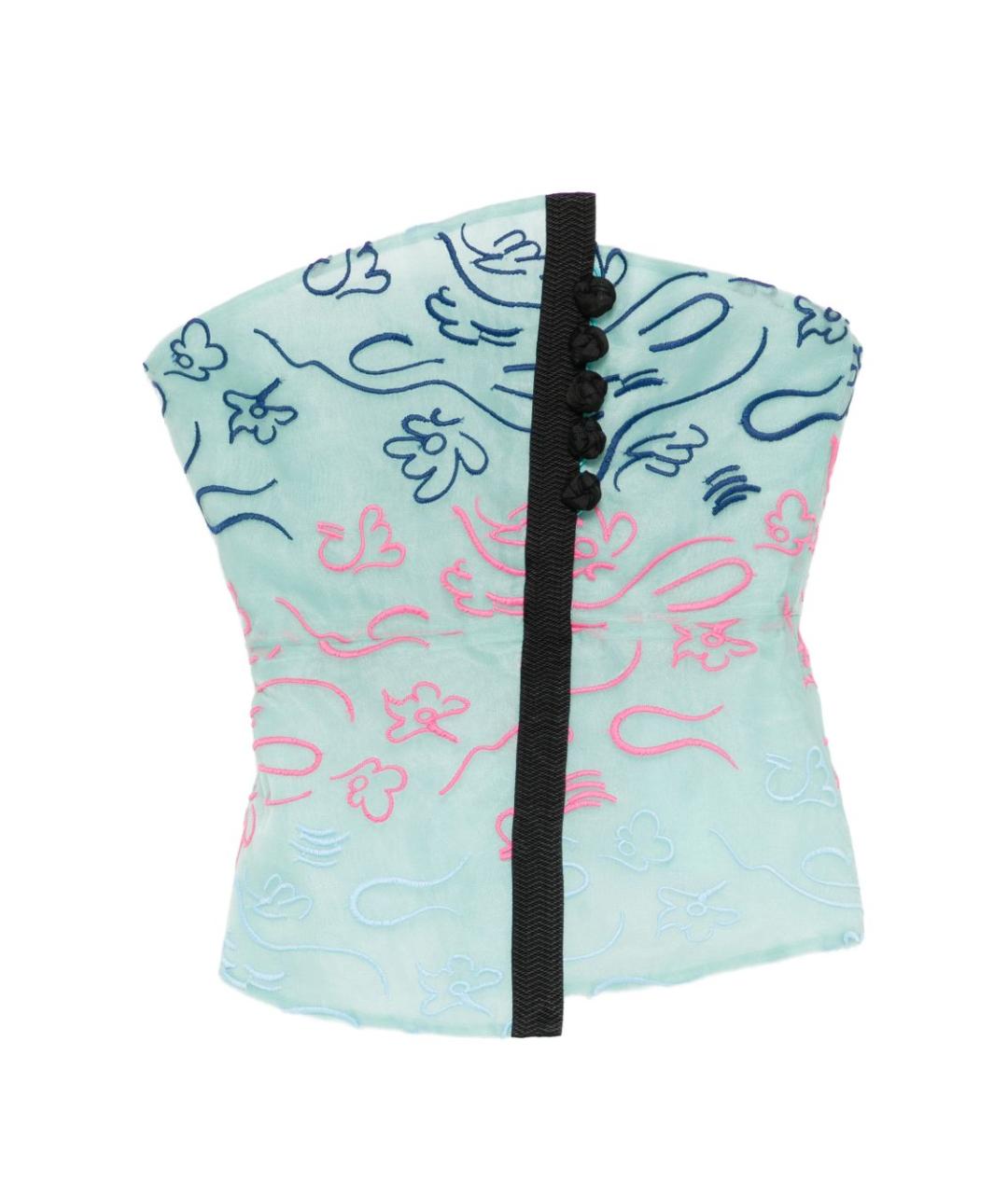 EMPORIO ARMANI Мульти полиэстеровая майка, фото 1