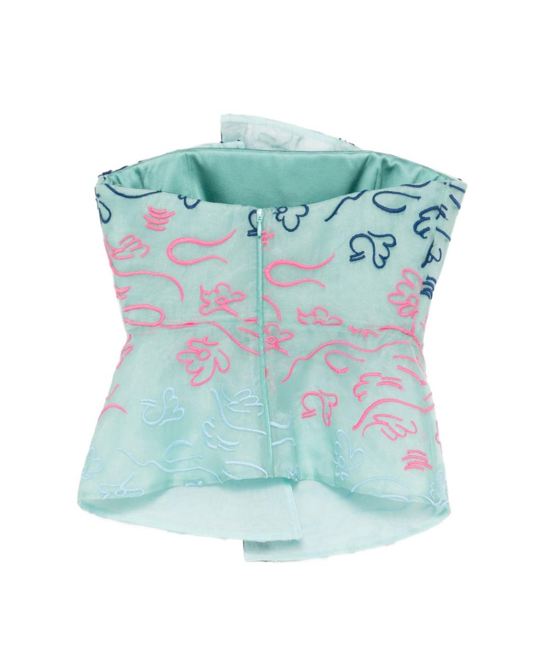 EMPORIO ARMANI Мульти полиэстеровая майка, фото 3