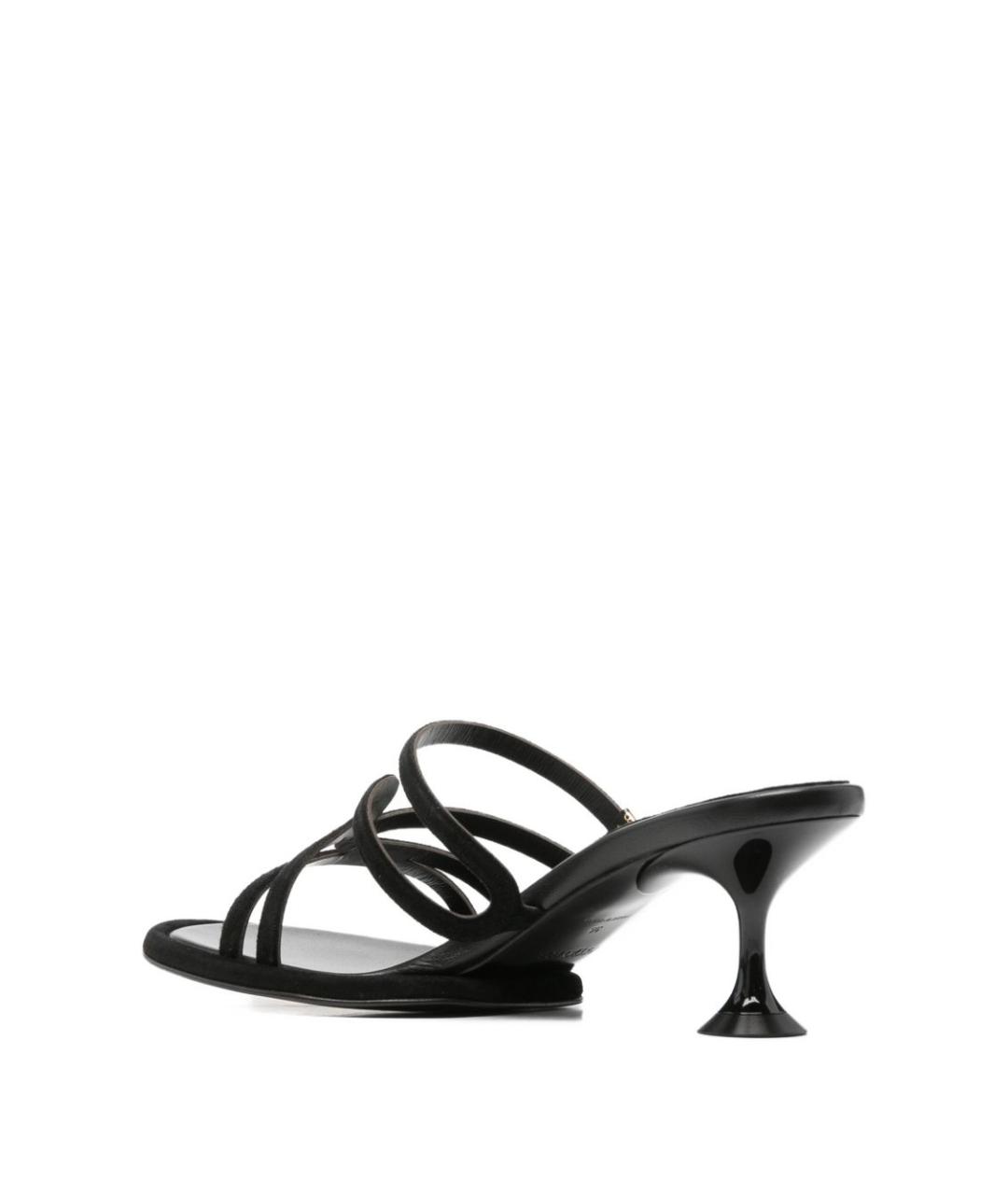 SERGIO ROSSI Кожаные босоножки, фото 4