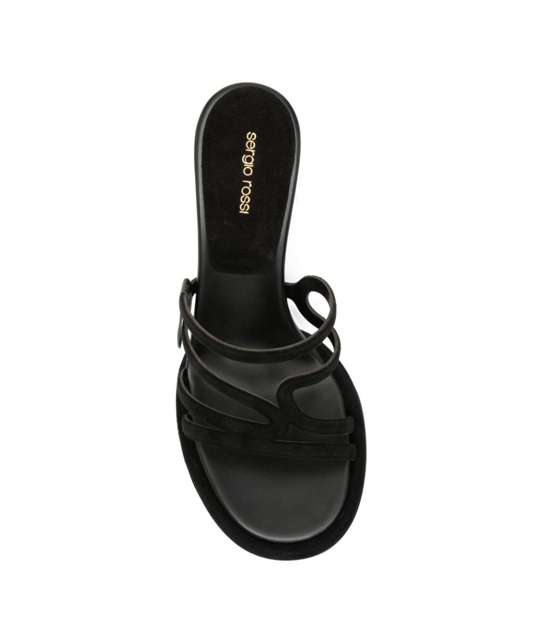 SERGIO ROSSI Кожаные босоножки, фото 3