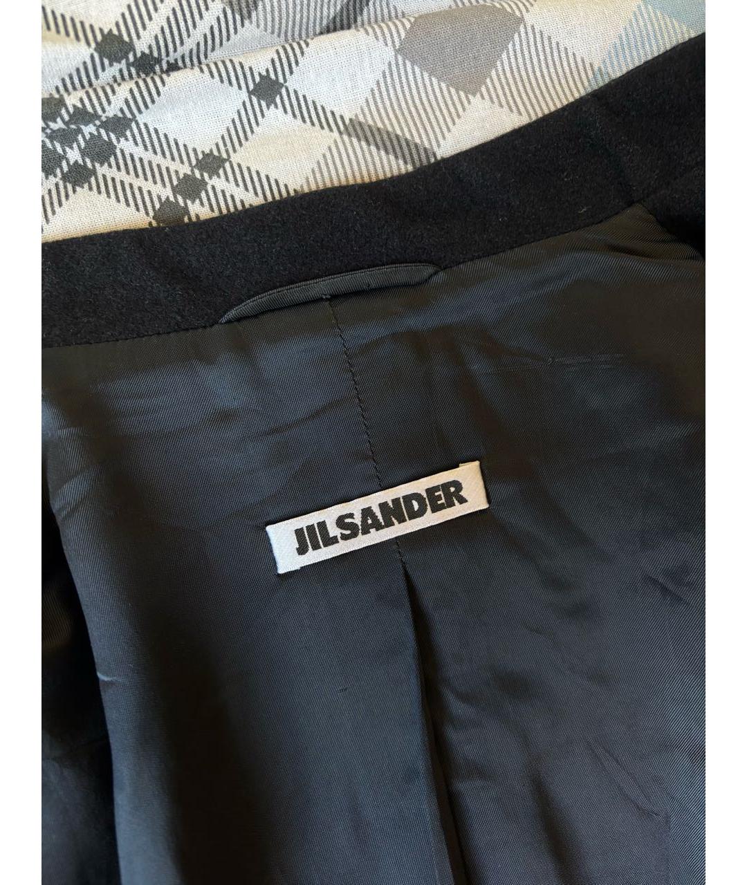 JIL SANDER Темно-синий кашемировый жакет/пиджак, фото 3