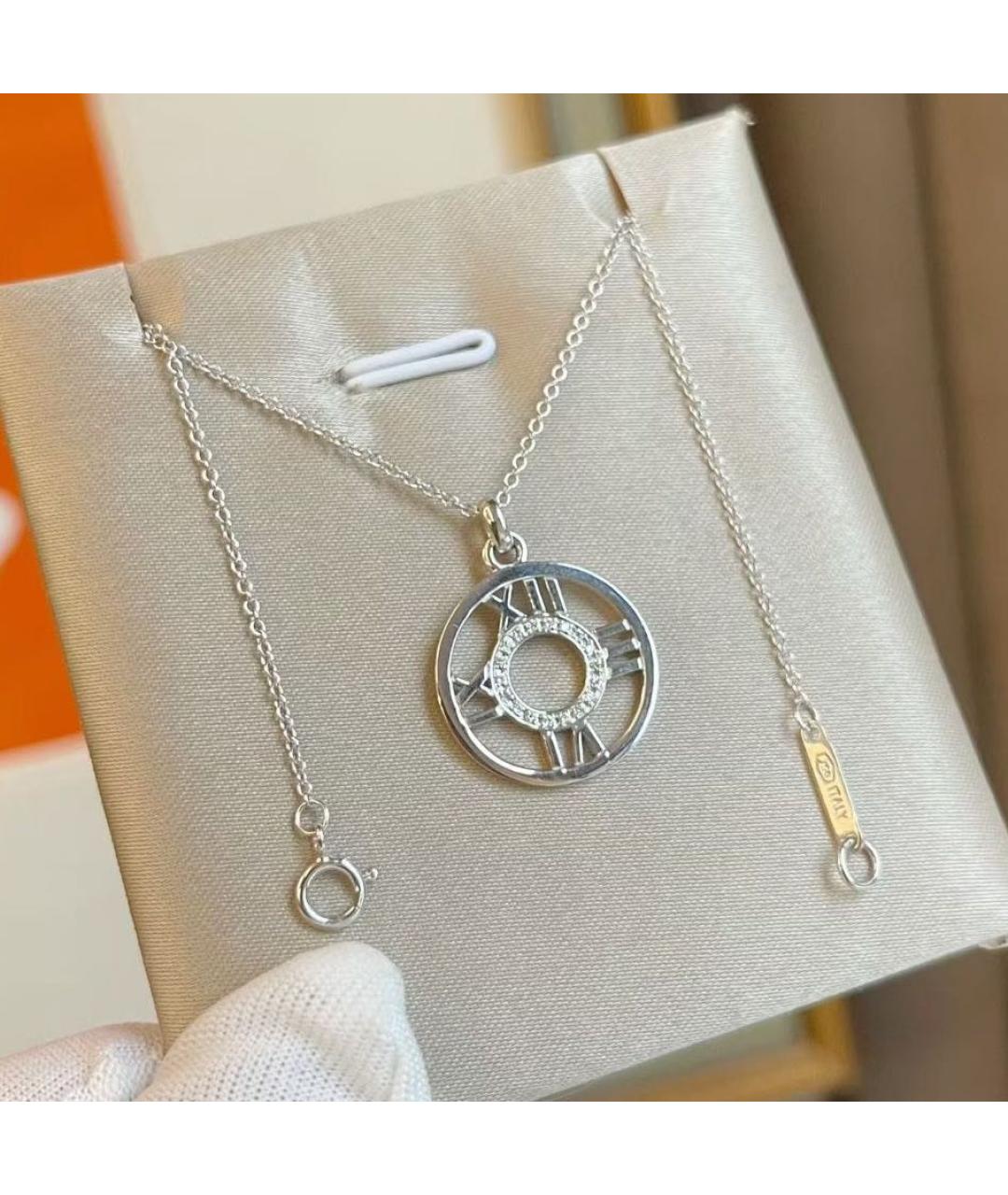 TIFFANY&CO Белая подвеска из белого золота, фото 3