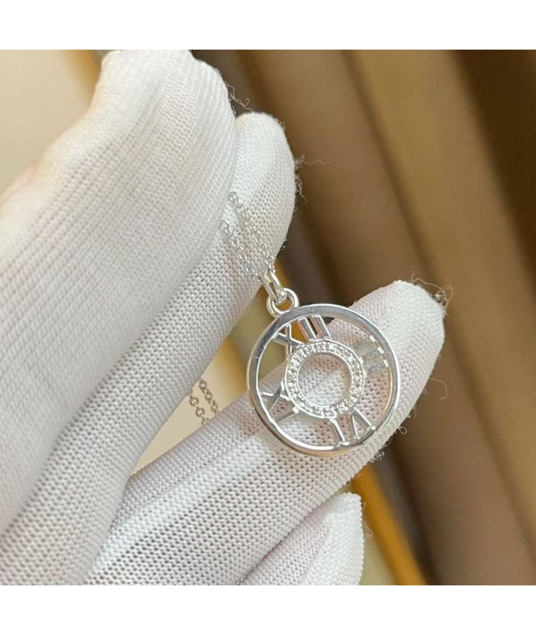 TIFFANY&CO Белая подвеска из белого золота, фото 5
