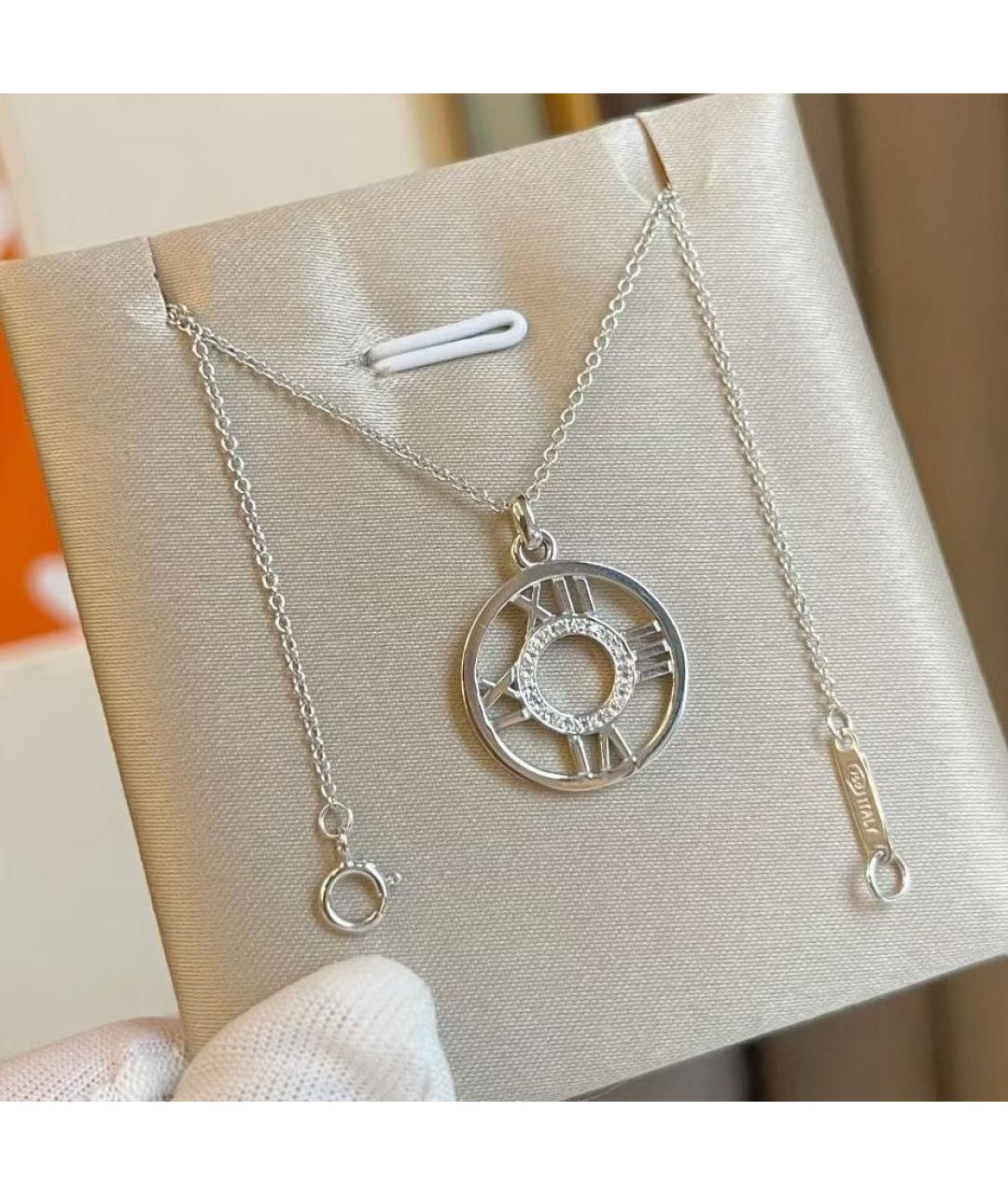 TIFFANY&CO Белая подвеска из белого золота, фото 6