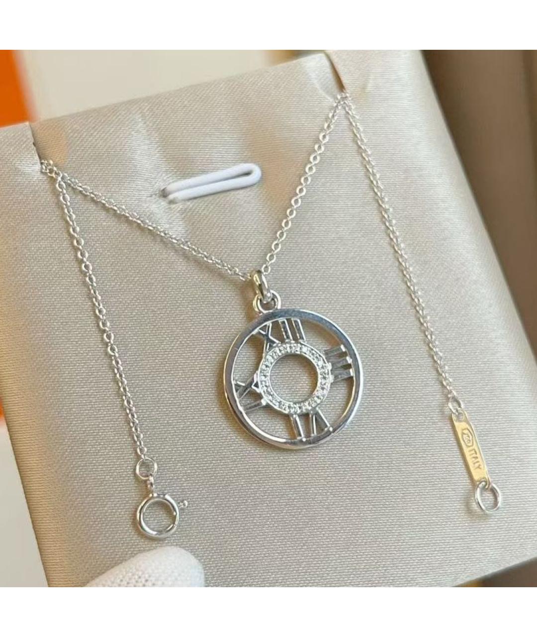 TIFFANY&CO Белая подвеска из белого золота, фото 2