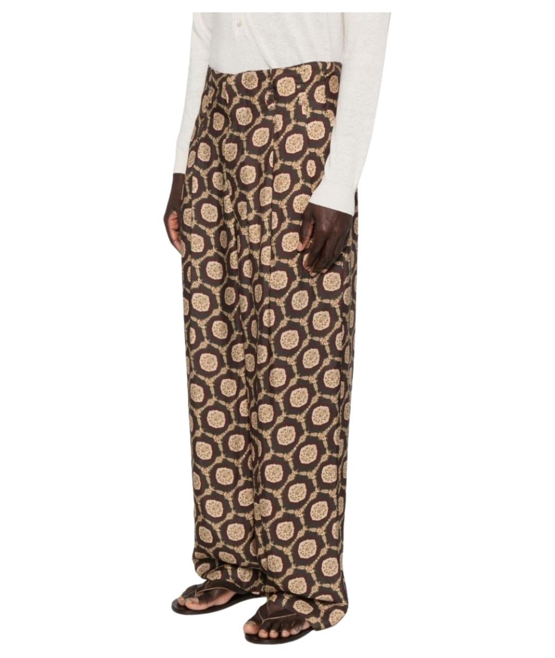 EMPORIO ARMANI Мульти повседневные брюки, фото 3