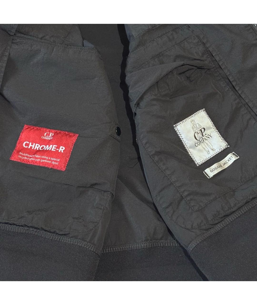 CP COMPANY Черная полиэстеровая куртка, фото 6
